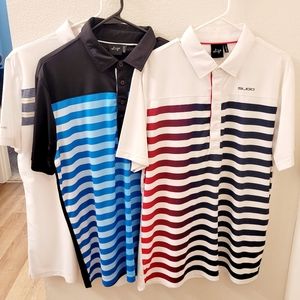 Sligo Golf Polos, Lot of 3, Sz Large